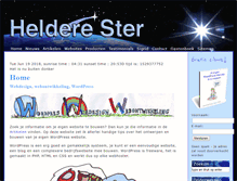 Tablet Screenshot of helderester.nl